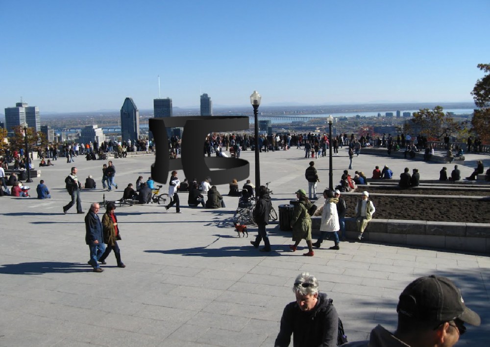 Anamorph Place du belvedere - copie